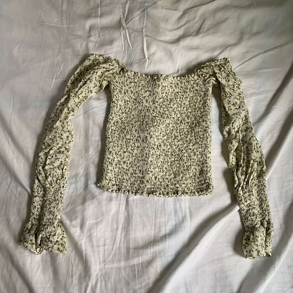 Reformation Floral Top